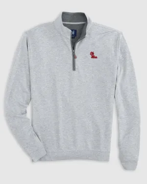 Ole Miss Sully 1/4 Zip - Stacked Logo