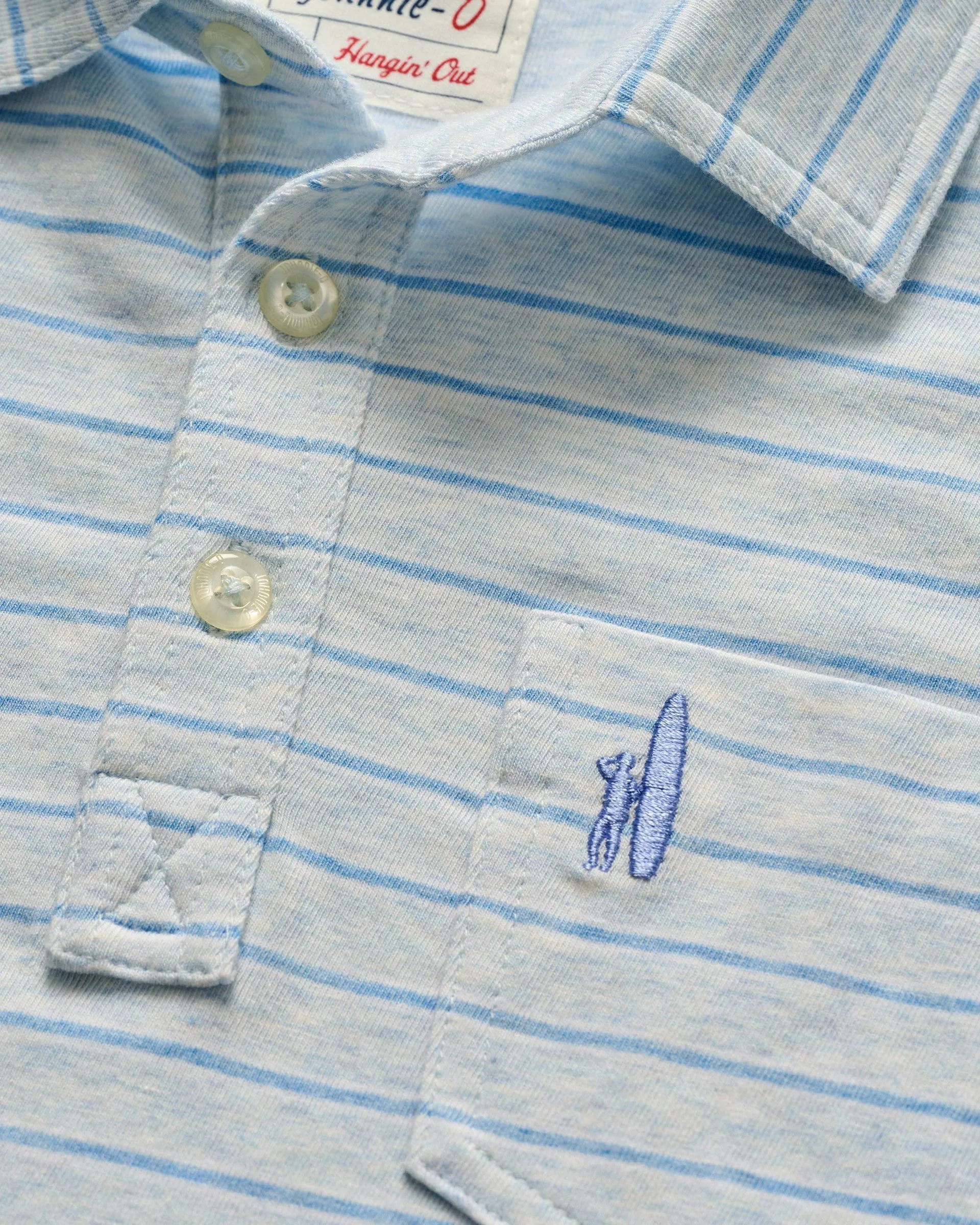 Original 4-Button Jr. Polo - Matthis Stripe