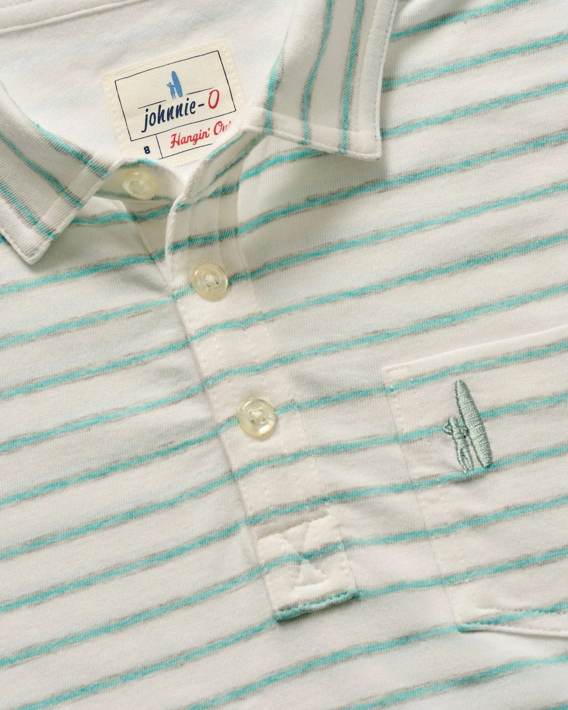 Original 4-Button Jr. Polo - Matthis Stripe