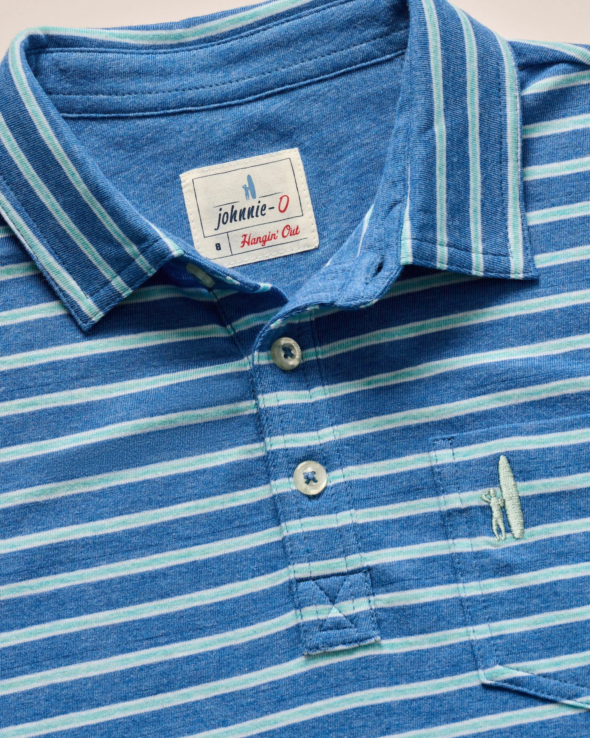 Original 4-Button Jr. Polo - Matthis Stripe
