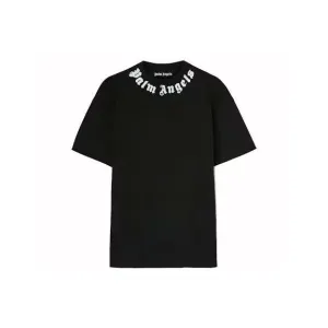 Palm angels Mens neck logo polo shirt