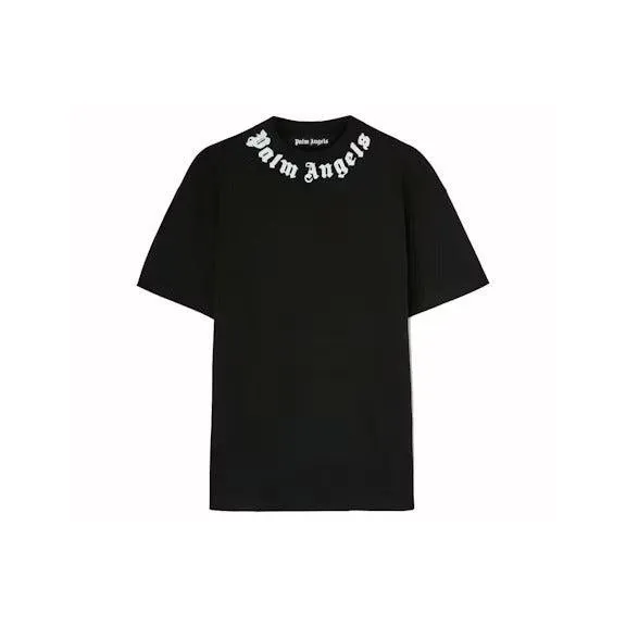 Palm angels Mens neck logo polo shirt