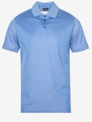 Piqué Polo Shirt Ice Blue