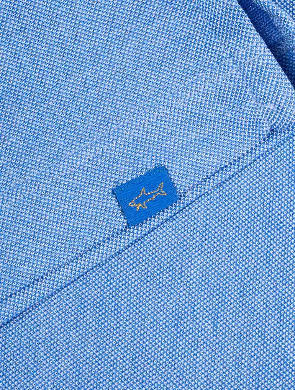 Piqué Polo Shirt Ice Blue