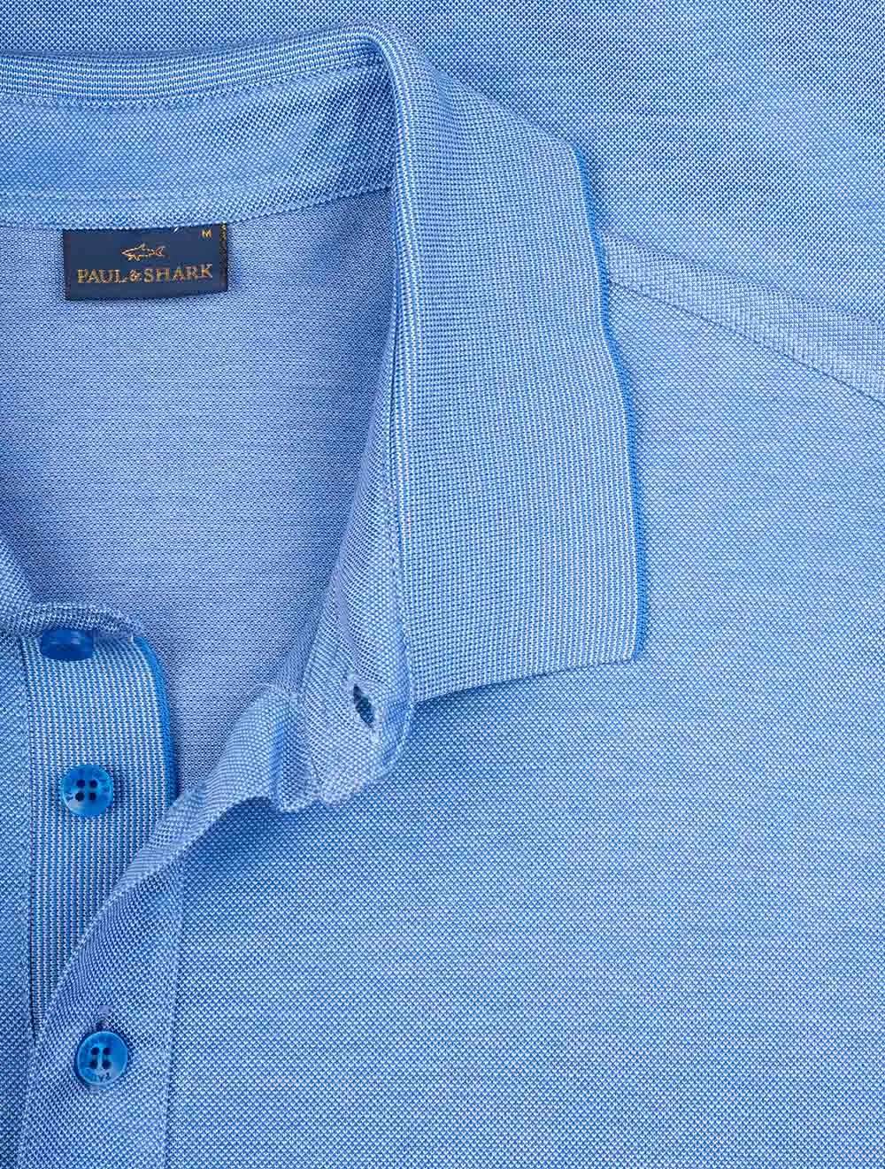 Piqué Polo Shirt Ice Blue