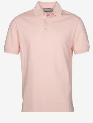 Pique Polo Shirt Salmon