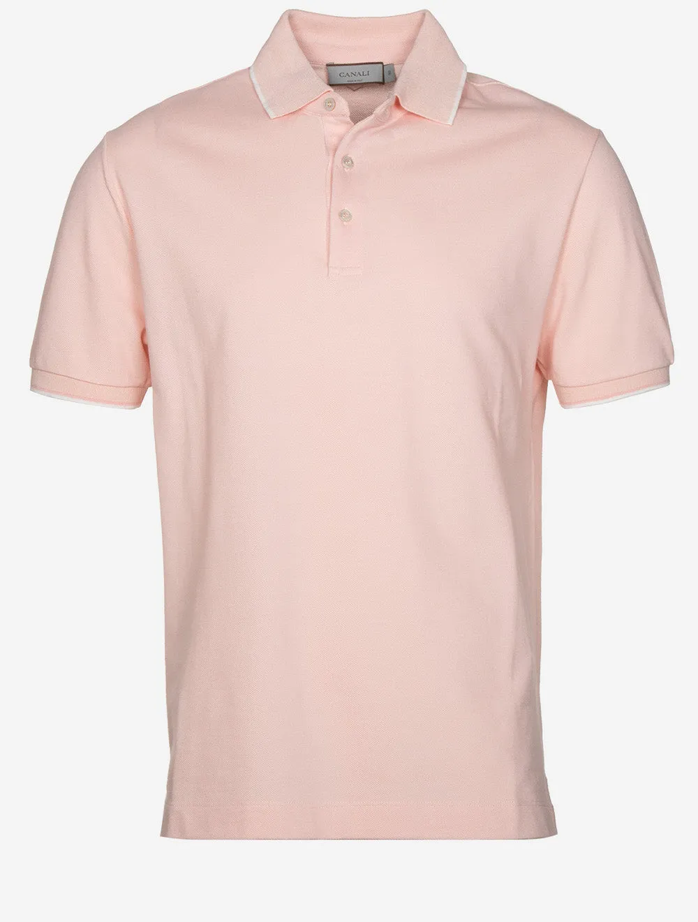 Pique Polo Shirt Salmon