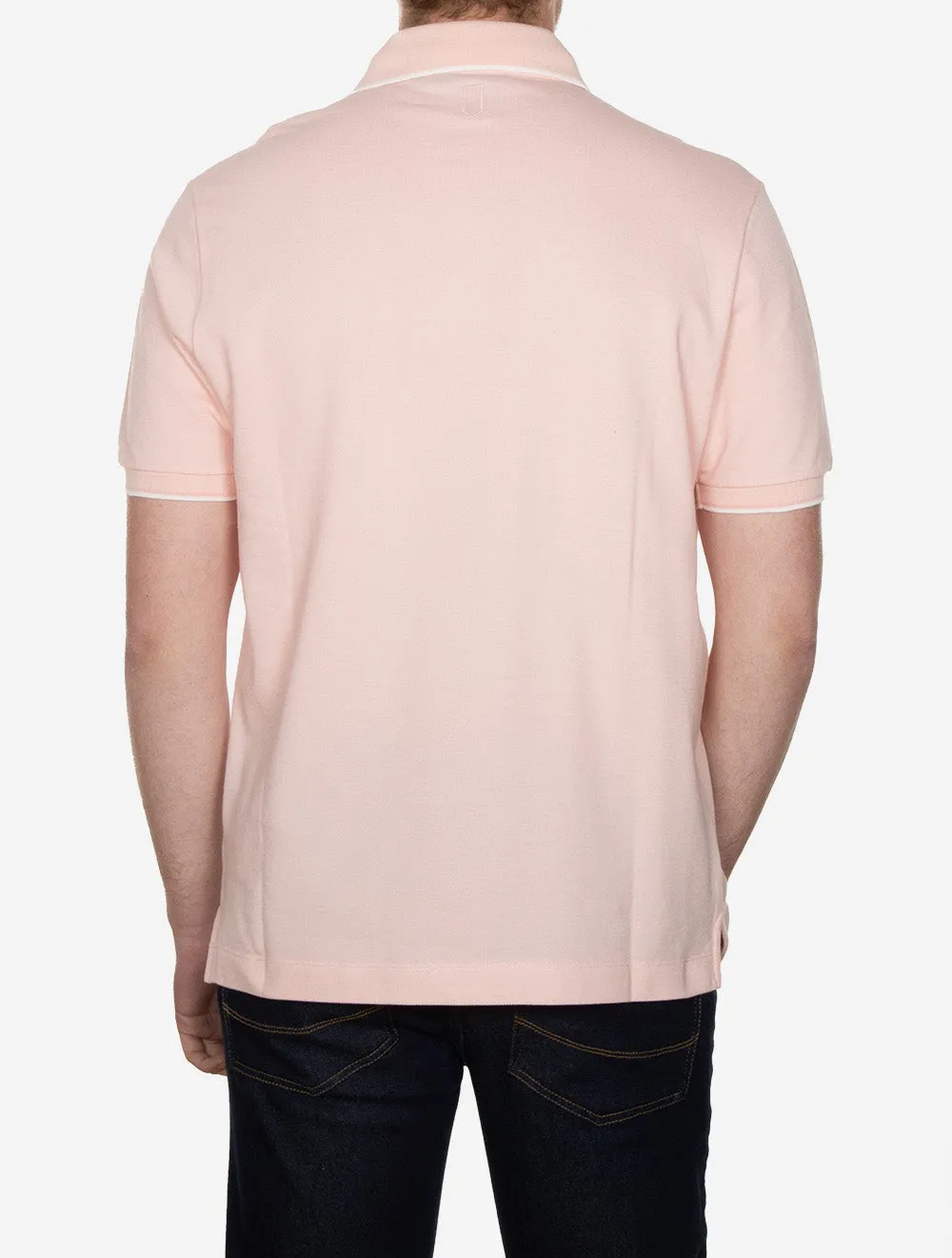 Pique Polo Shirt Salmon