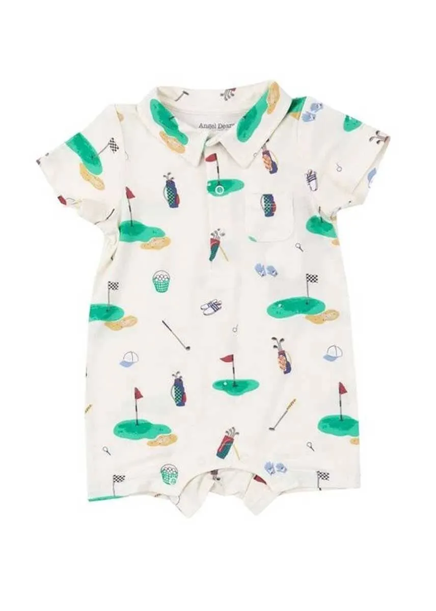 Polo Romper - Golf