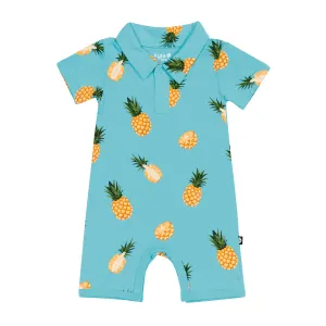 Polo Shortall in Pineapple