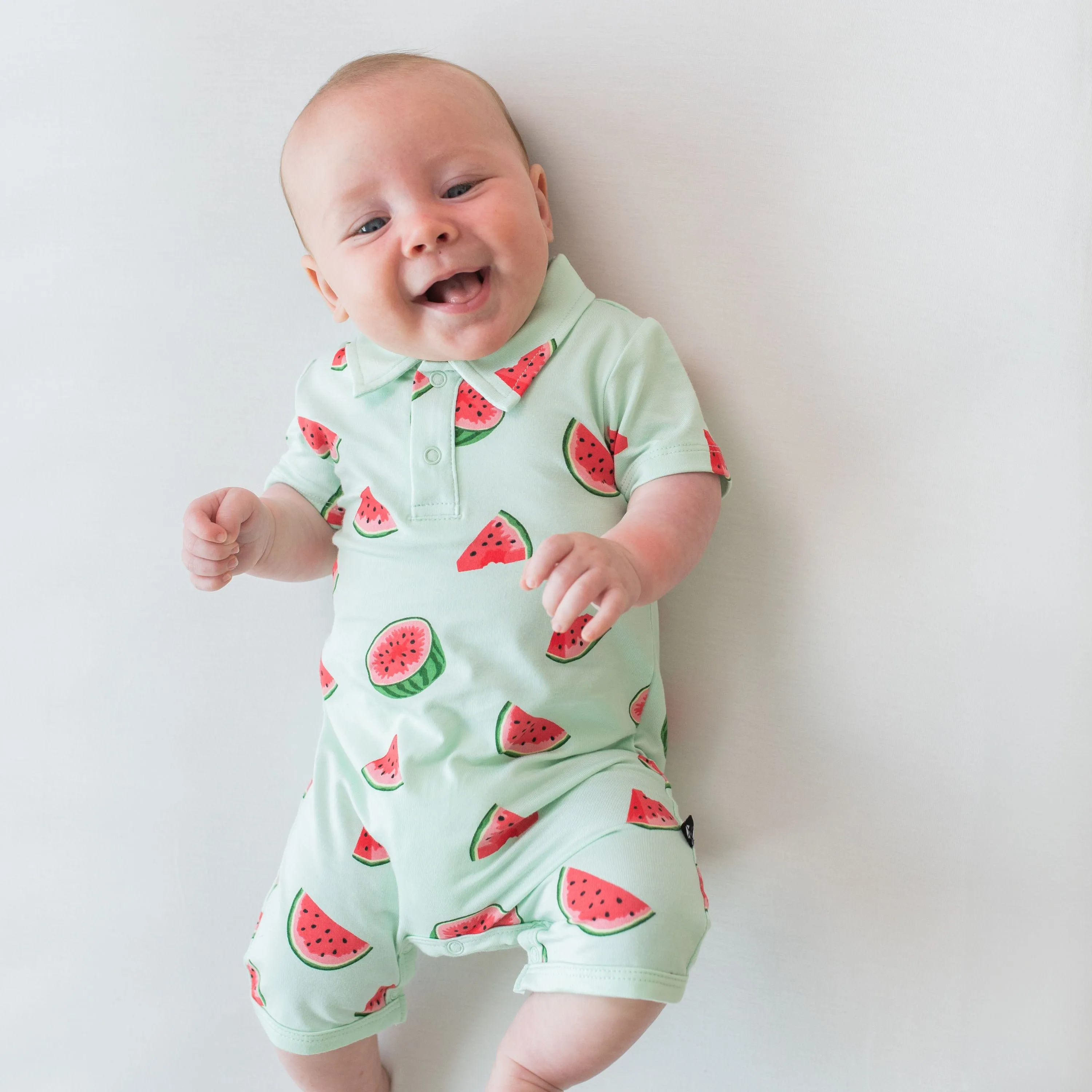 Polo Shortall in Watermelon