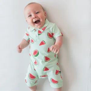 Polo Shortall in Watermelon