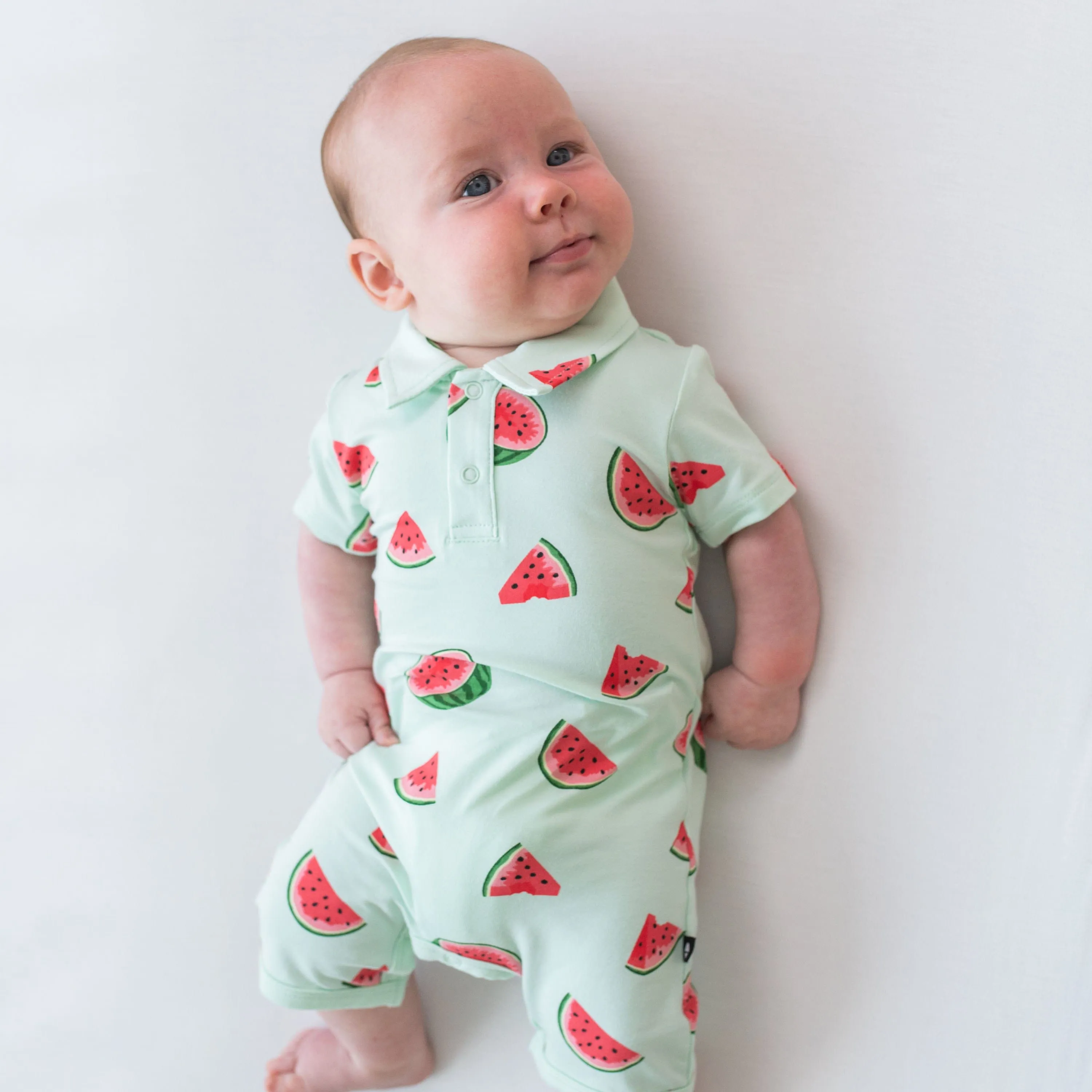 Polo Shortall in Watermelon
