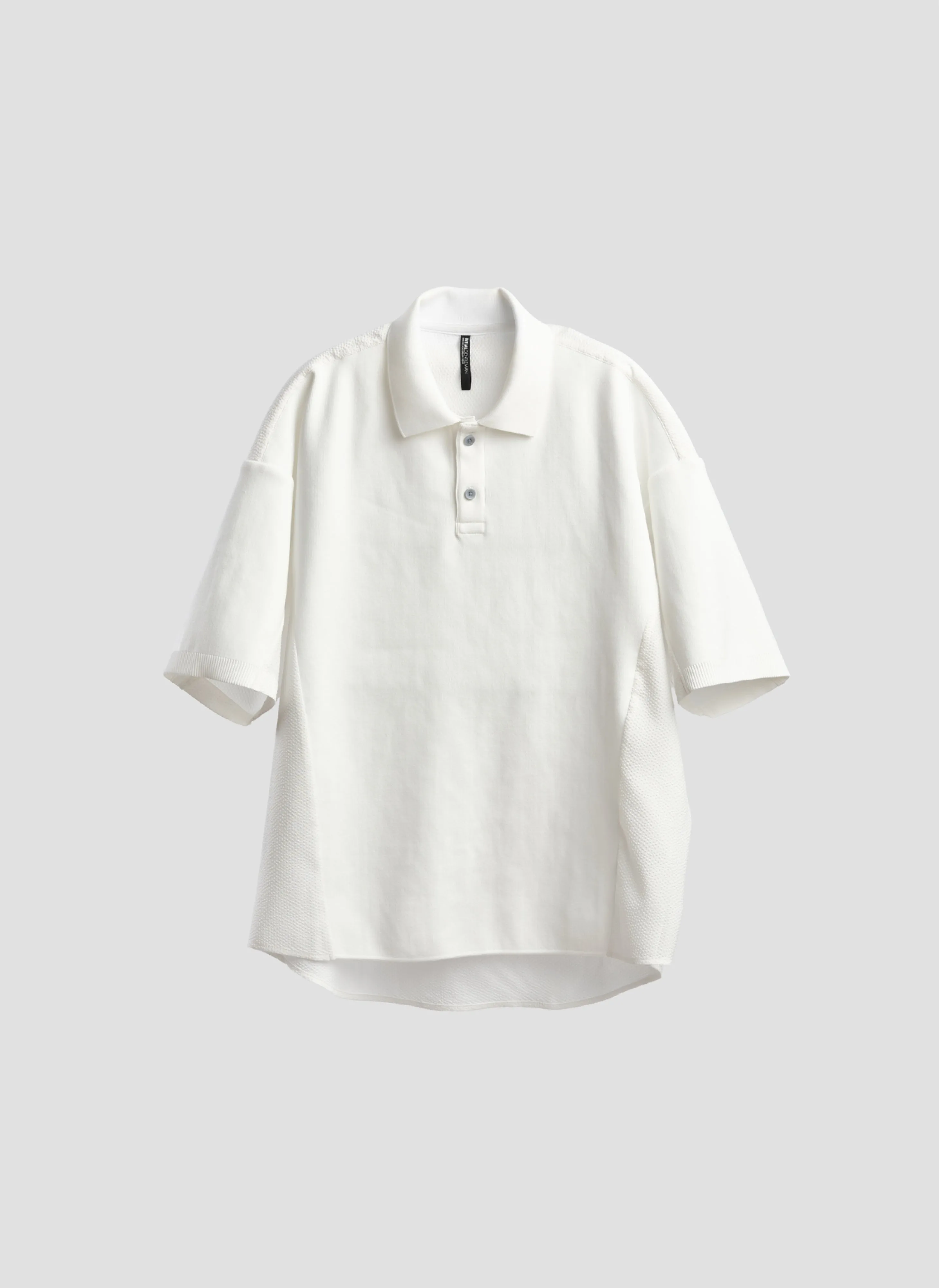 Polyester Business Knit Blocking Polo