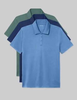 Premium Pique Polo (3-Pack)