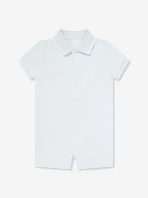 Ralph Lauren Baby Boys Polo Romper in Blue