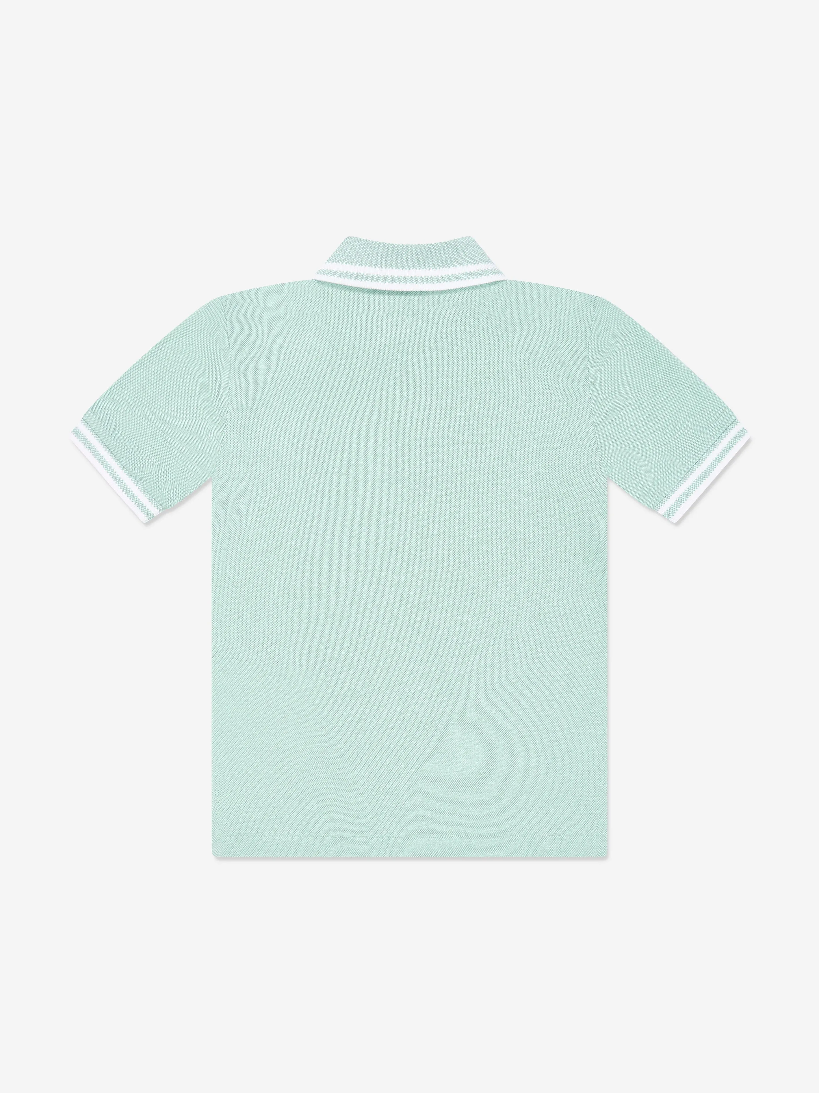 Ralph Lauren Boys Logo Polo Shirt in Green