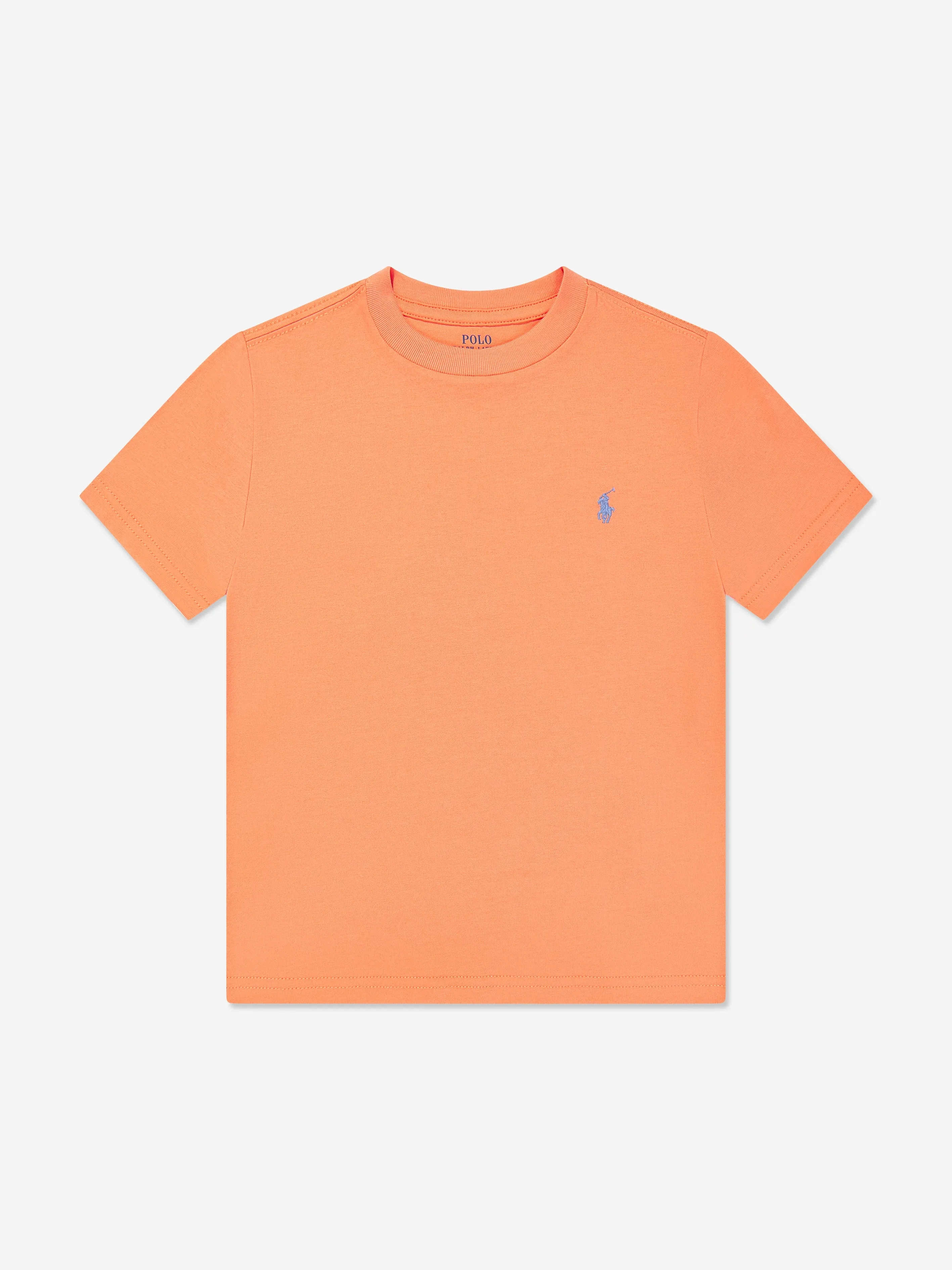 Ralph Lauren Boys Logo T-Shirt in Orange