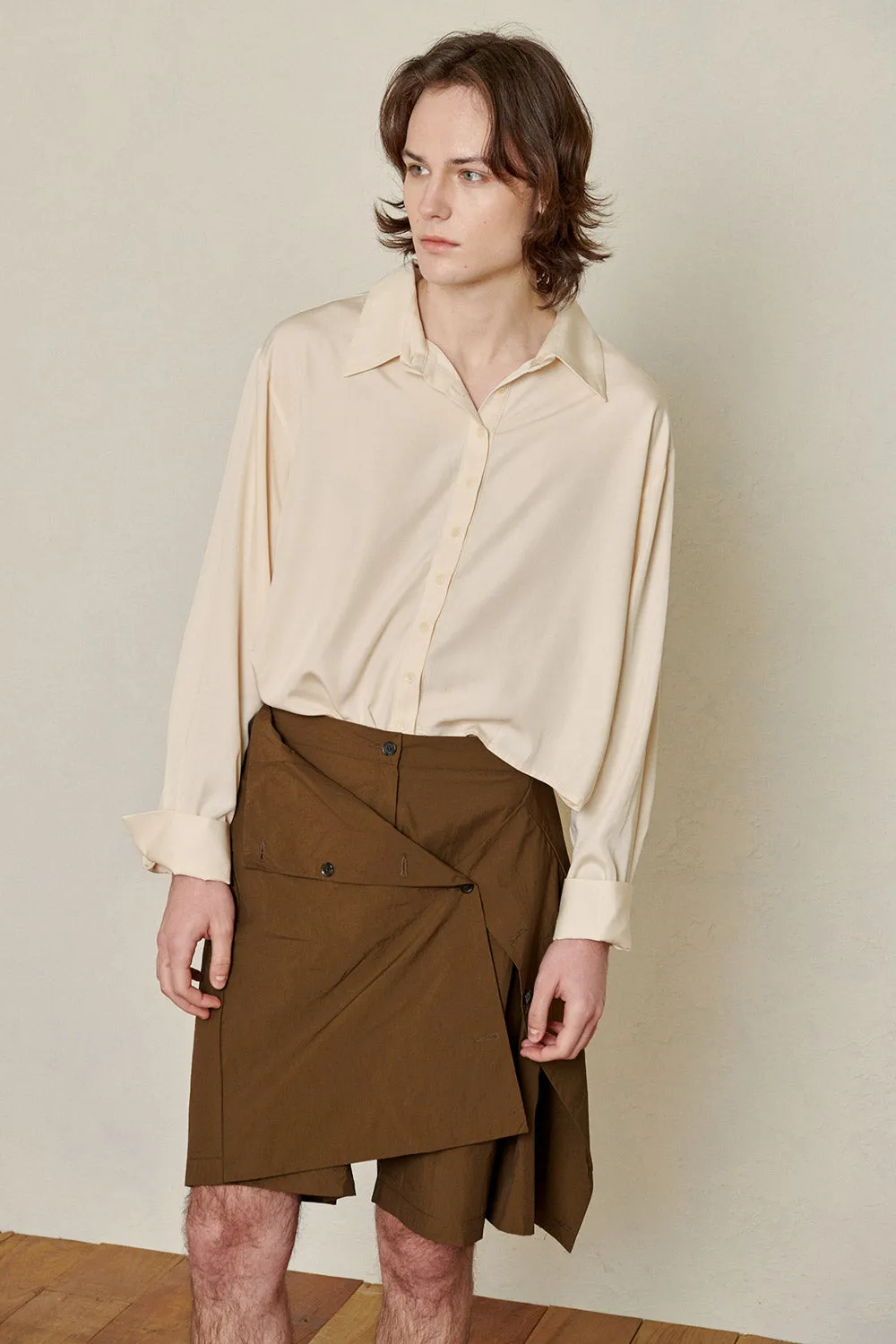 Recycled Nylon Bermuda Shorts
