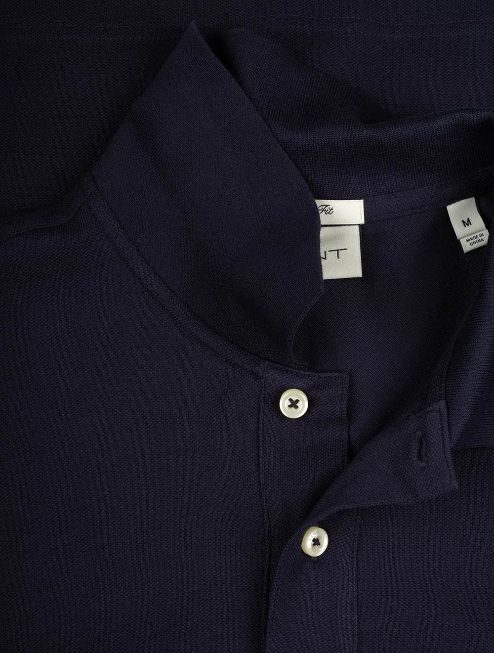 Regular Shield Shirt Sleeve Pique Polo Evening Blue