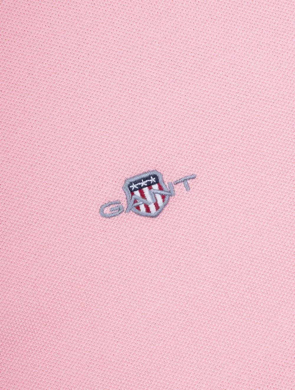 Regular Shield Short Sleeve Pique Polo California Pink