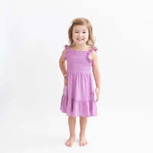 Smocked Dress in Poi