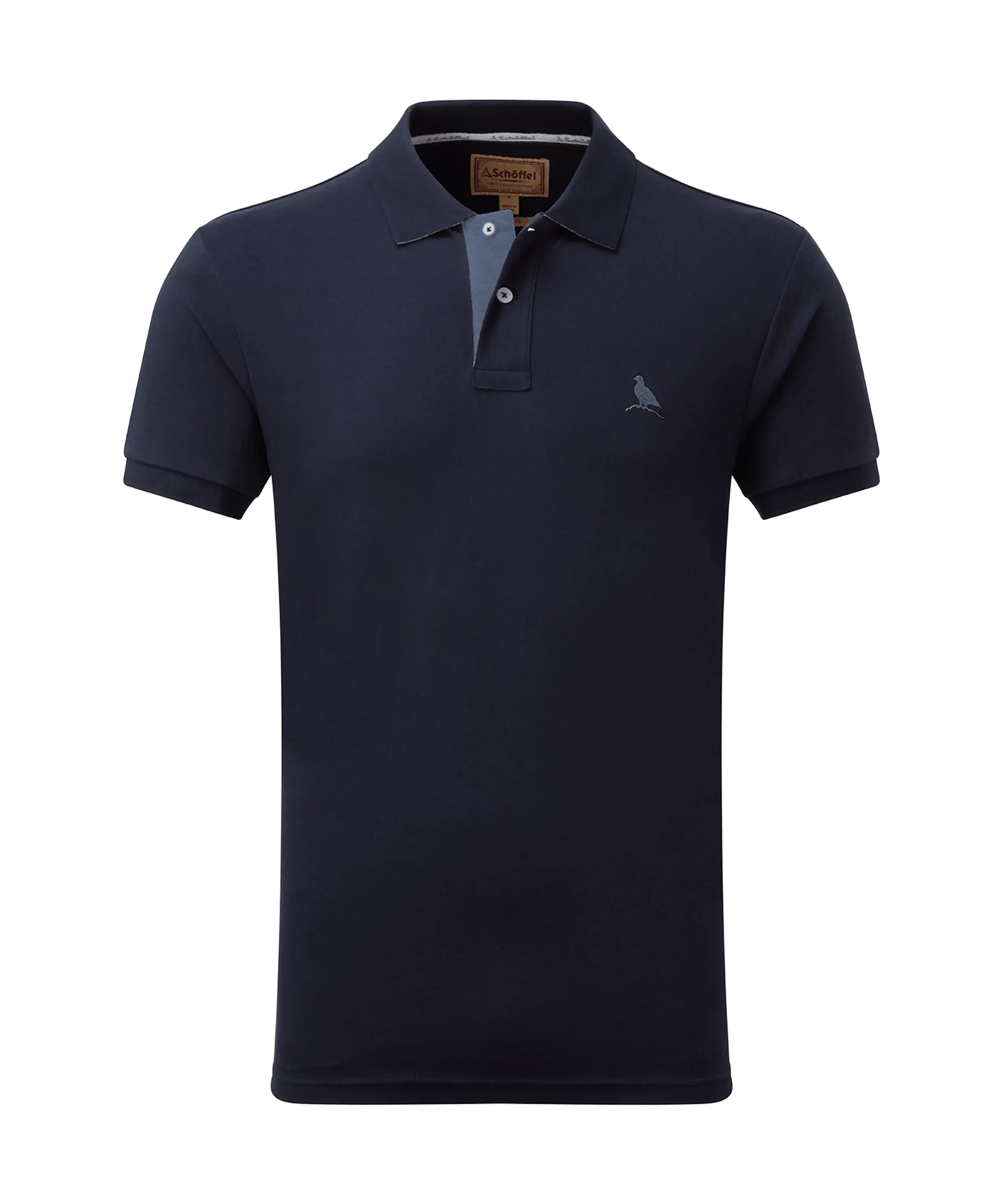 St Ives Jersey Polo Shirt - Navy