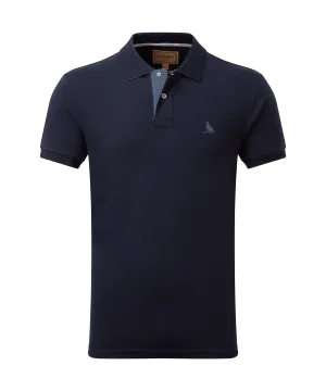 St Ives Jersey Polo Shirt - Navy