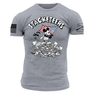 Stacketeers T-Shirt - Dark Heather Gray