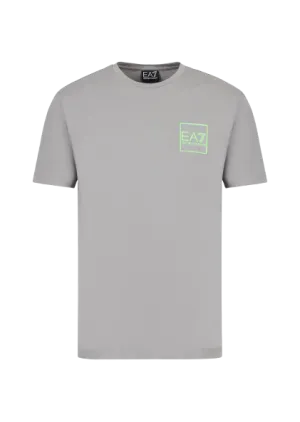 T-shirt Emporio Armani EA7 - Gris/Vert