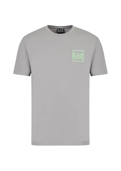 T-shirt Emporio Armani EA7 - Gris/Vert
