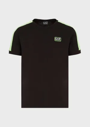 T-shirt Emporio Armani EA7 Logo Series - Noir/Vert