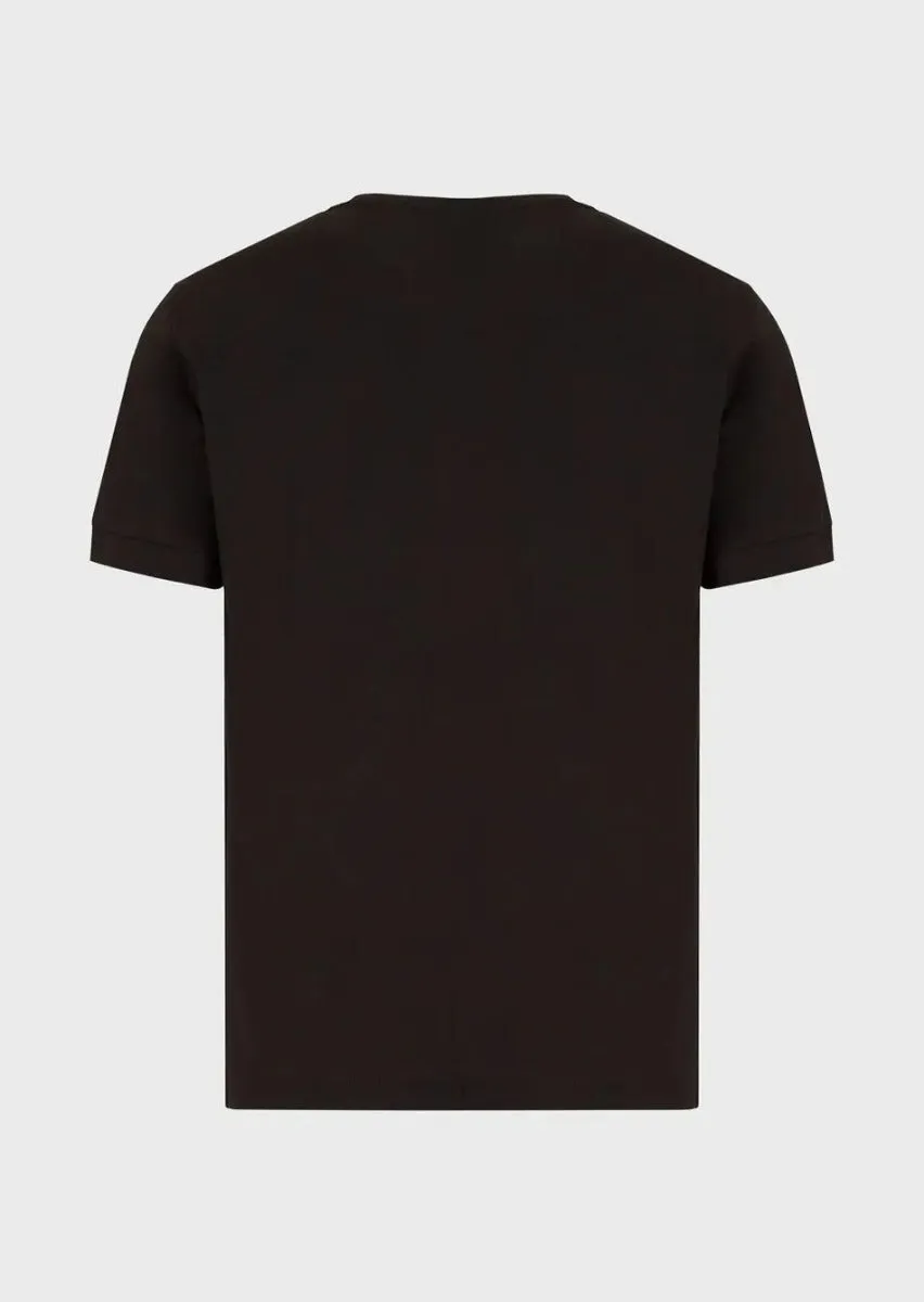 T-shirt Emporio Armani EA7 Logo Series - Noir/Vert