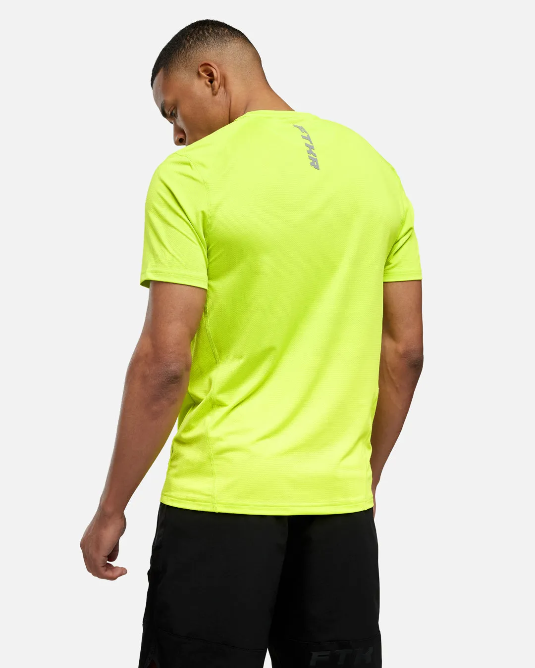 T-shirt FK Performance  Record - Jaune Fluo
