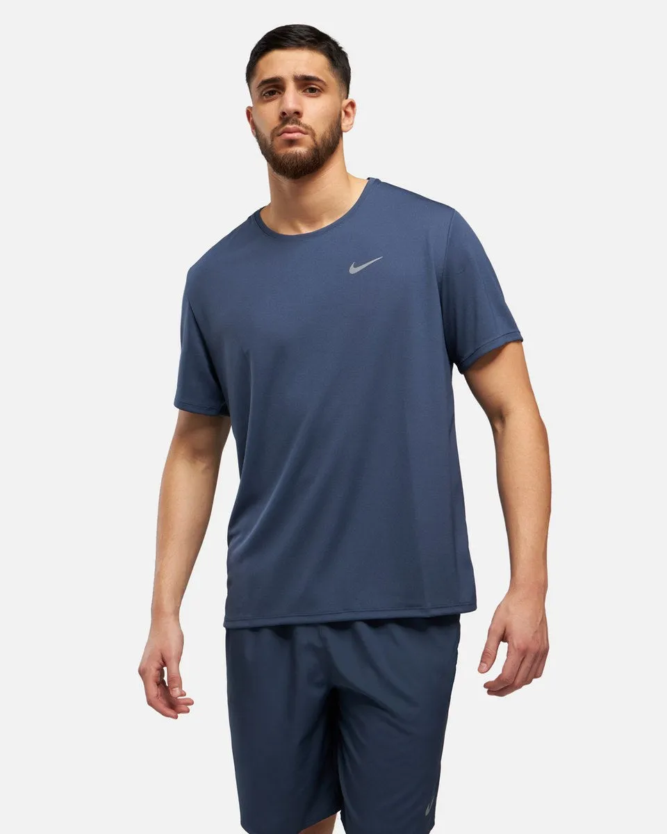 T-shirt Nike Miler - Bleu Marine