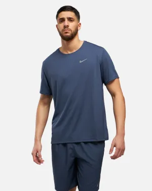 T-shirt Nike Miler - Bleu Marine