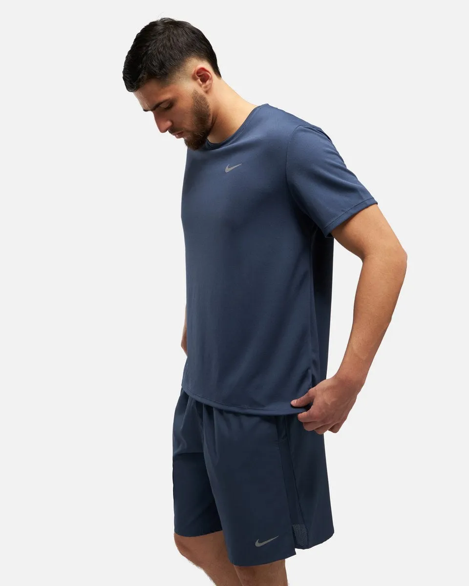 T-shirt Nike Miler - Bleu Marine