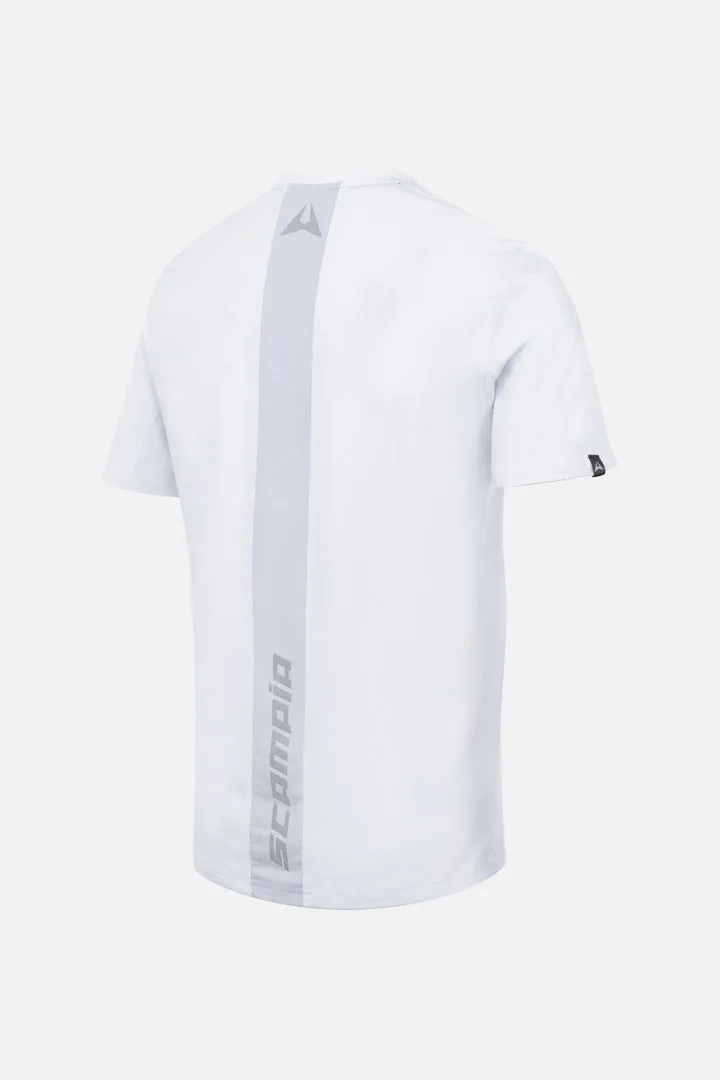 T-shirt Scampia First - Blanc/Gris