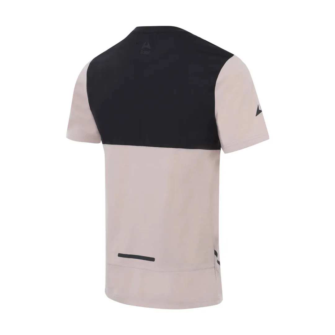 T-shirt Scampia Scalare - Beige/Noir