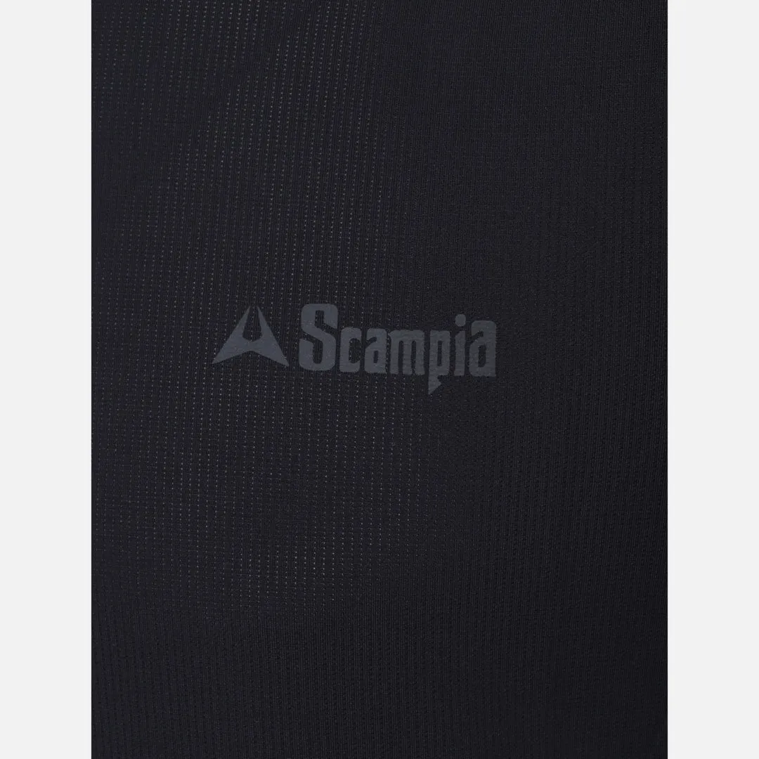 T-shirt Scampia Scalare - Menthe/Noir