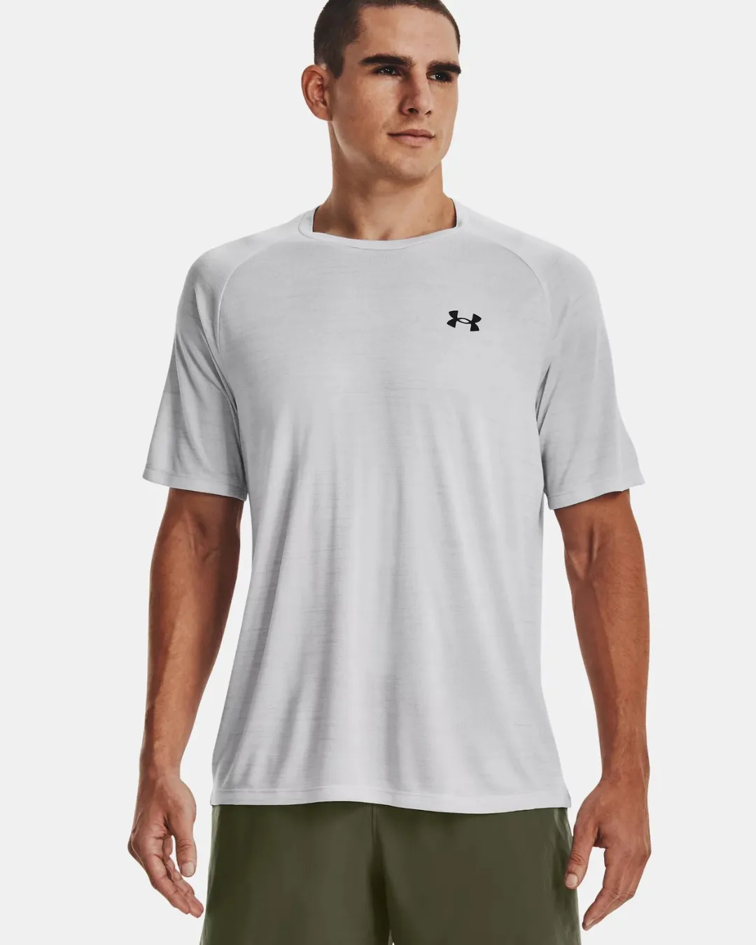 T-shirt Under Armour Tech 2.0 Tiger - Gris