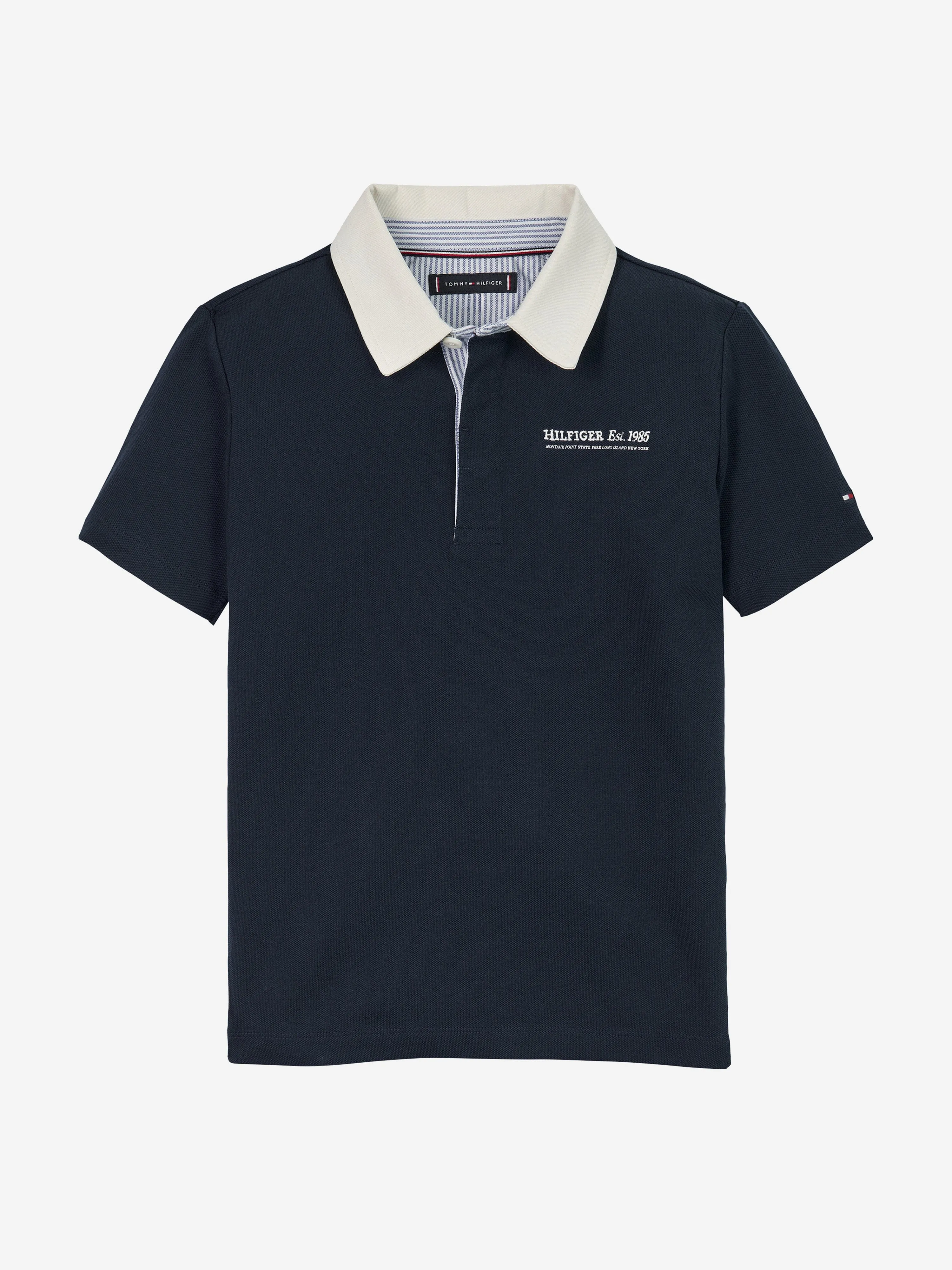 Tommy Hilfiger Boys Ithaca Regular Polo Shirt in Navy