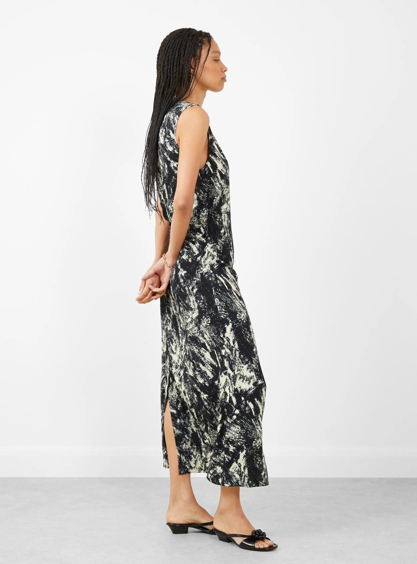 Tousey Dress Cream
