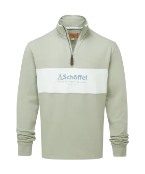 Trencrom Quarter Zip - Aqua Grey/Blue Water
