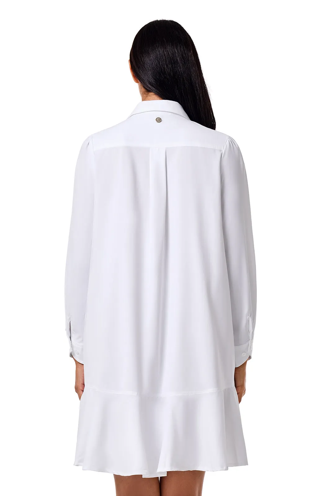 Women's Castaneda Shirt Dress | White