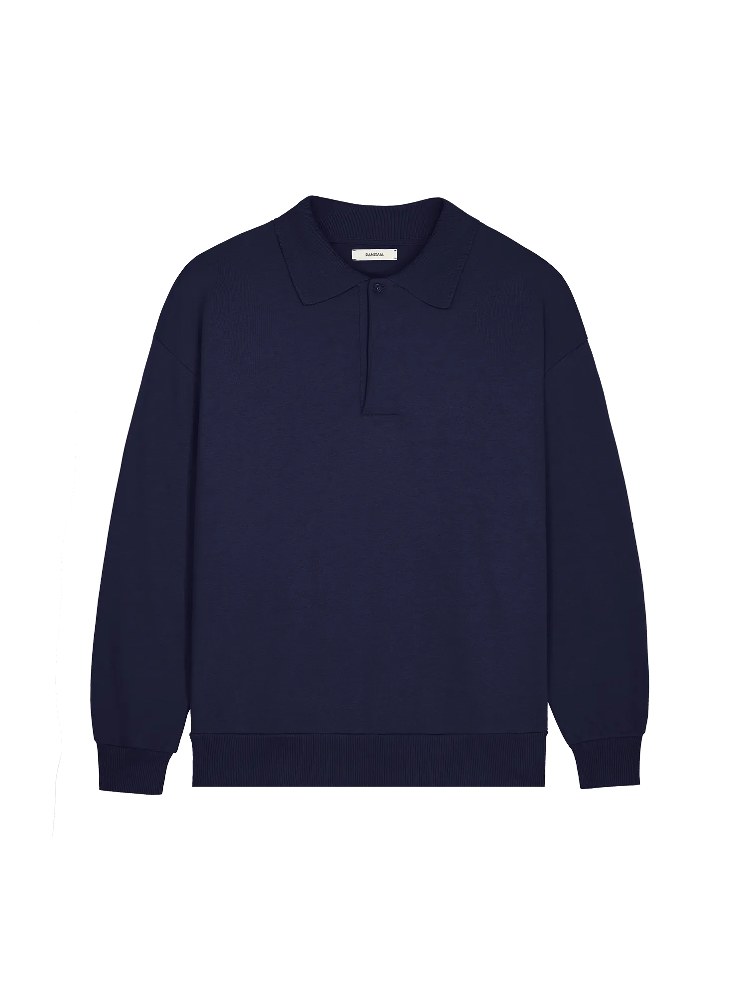 Womens DNA Heavyweight Polo Sweatshirt—navy