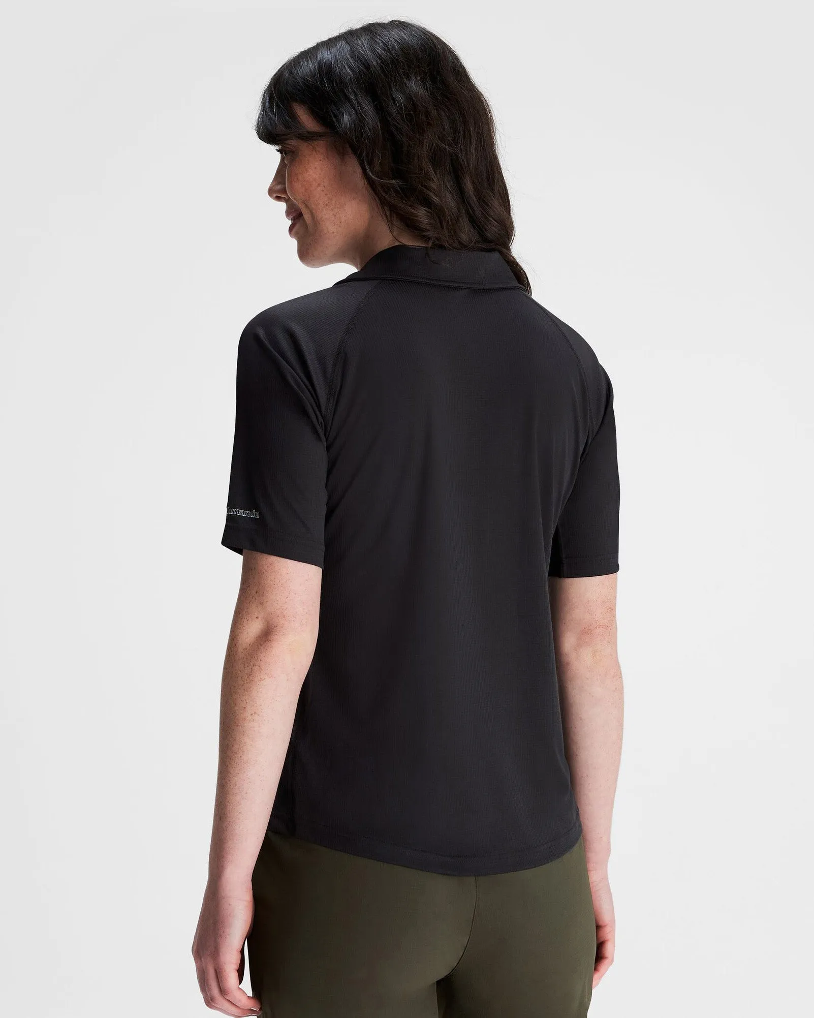Women's SUN-Stopper LT Polo Shirt - Black Stingray