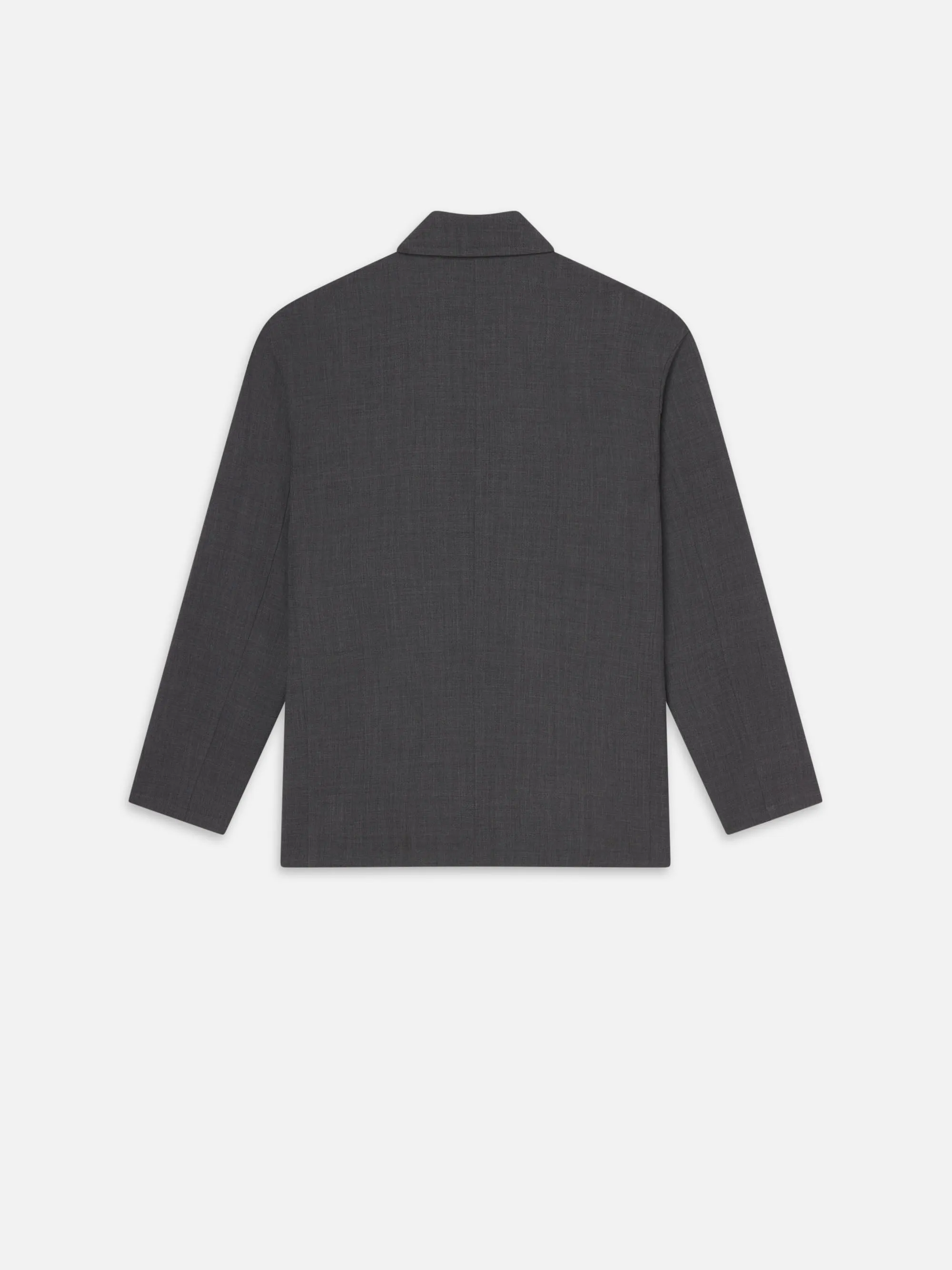 Wool Chore Coat -- Charcoal Grey
