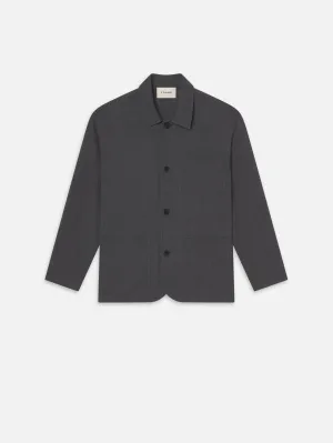 Wool Chore Coat -- Charcoal Grey