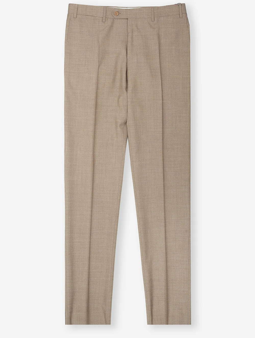 Wool Trousers Beige